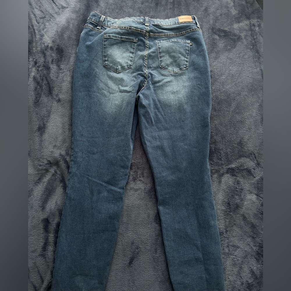 Tahari Chloe Size 16W Denim Jeans - Picture 8 of 11